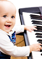 piano girl - bardzo małe